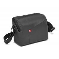 Manfrotto NX-SB-IIGY fotografická brašna s ramenním popruhem pro DSLR šedá