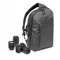 Manfrotto NX-S-IGY-2 fotografická brašna s ramenním popruhem pro DSLR/Mirrorless šedá