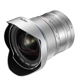 Laowa 12mm f/2.8 Zero-D pro Canon EF, stříbrné provedení