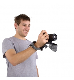 Zápěstní popruh Miggo pro mirrorless fotoaparáty, pebble road
